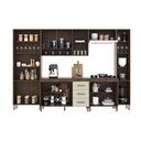 Ver imagem 3 de Cozinha Modulada Completa Fidelitá Viena 6 Peças 295cm 15 Portas 3 Gavetas com Tampo