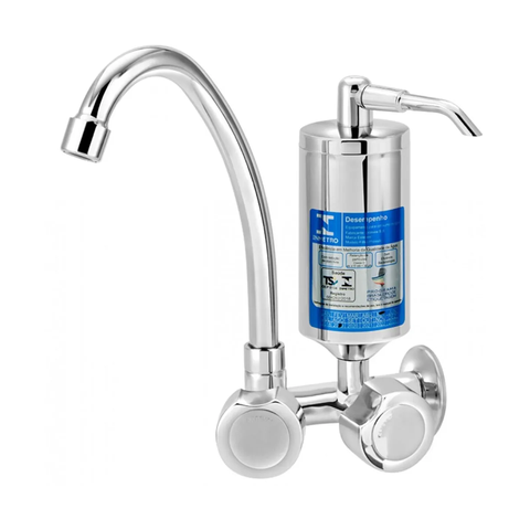 Torneira Bolth 2167 C 40 Lav. 1/4 Bm Luxo Coz.Parede ABS c/ Filtro Metal