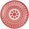 Prato Raso Renda Vermelha 26cm - 1