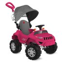 Ver imagem 2 de SUPERJIPE RECLINAVEL COM CAPOTA PASSEIO E PEDAL PINK