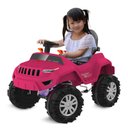 Ver imagem 4 de SUPERJIPE RECLINAVEL COM CAPOTA PASSEIO E PEDAL PINK