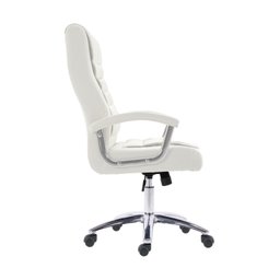 Cadeira Escritório Presidente Ergonômica NR17 Corino Mola Ensacada - 4