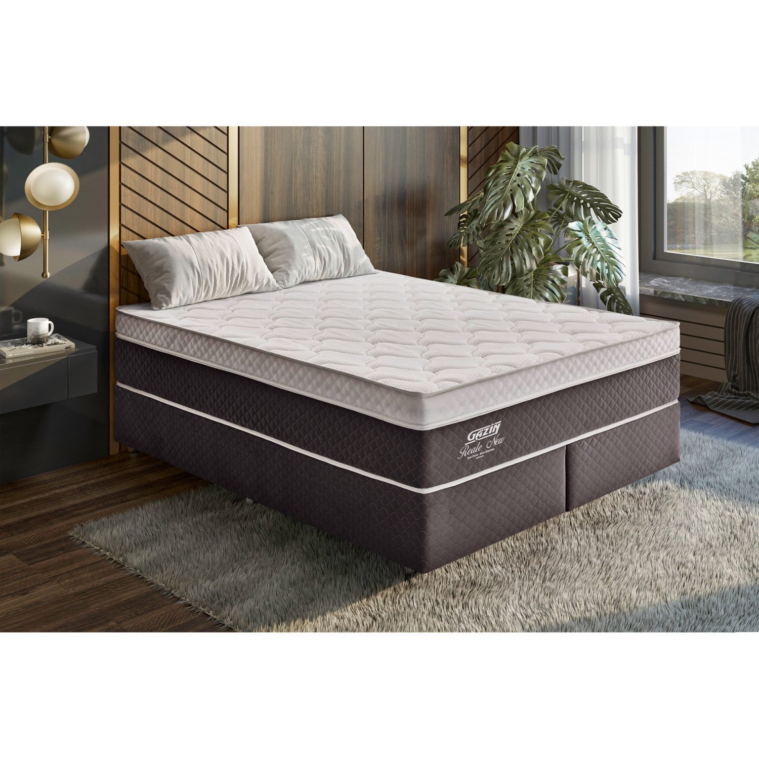 Colchão Super King Molas Ensacadas Reale New  37x203x193cm - 3