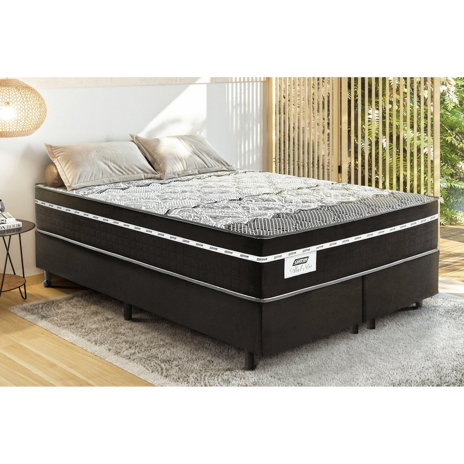 Colchão Super King Molas Ensacadas Black Star  32x203x193cm - 3