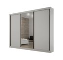 Ver imagem 1 de Guarda Roupa Casal c/ Espelho 3 Portas Prime - Arbo Design
