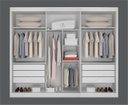 Ver imagem 2 de Guarda Roupa Casal c/ Espelho 3 Portas Prime - Arbo Design