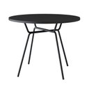 Ver imagem 1 de Mesa para Sala de Jantar Redonda Barcelona Preto/Tx