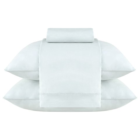 Jogo de Cama Queen Size Gran Percalle Classic Verde 4 Peças 200 Fios 100% Algodão Buddemeyer