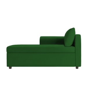 Recamier Divã Londres 140cm Suede Verde - Inova Decor Inova Decorações