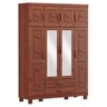 Guarda Roupa Modulado com Espelho 8 Portas 2 Gavetas Cobre Finestra - 3