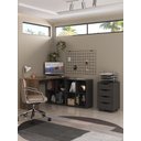 Ver imagem 2 de Conjunto Escritório Home: Escrivaninha 6080+ Gaveteiro 5671