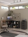 Ver imagem 2 de Conjunto Escritório Home: Escrivaninha 6080+ Gaveteiro 5671