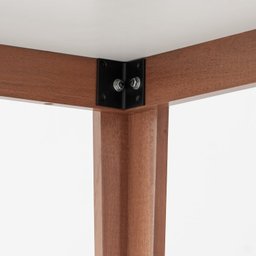 Conjunto Mesa de Jantar Tampo Vidro e MDF 1,80m e 6 Cadeiras Tiê CabeCasa MadeiraOriginals - 18 Conjunto Mesa de Jantar Tampo Vidro e MDF 1,80m e 6 Cadeiras Tiê CabeCasa MadeiraOriginals - 18