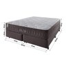Cama Box Queen Anjos do Brasil New King Molas Ensacadas Individualmente 158x198x77cm - 6