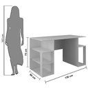 Ver imagem 4 de Mesa Gamer Somalia Branco Casa Moderna