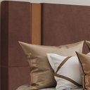 Ver imagem 6 de Cabeceira Queen 158 cm Veron Veludo Terracota Soon