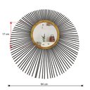 Ver imagem 4 de Espelho decorativo de parede redondo com moldura palitada Saturno Preto