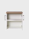 Ver imagem 7 de Gabinete para Banheiro 60cm MDF Freijo com Branco Paris - On Móveis
