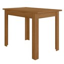 Ver imagem 1 de Mesa de Jantar Tampo sem Vidro 4 Lugares 108x68 cm Bellagio Carvalho Poliman