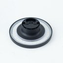 Ver mais imagens de Arandela Balizador Disco Sobrepor Pt Led 6w Branco Quente Delis St2890