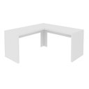 Ver imagem 3 de Conjunto para Escritório Branco 3 Peças Tecnomobili