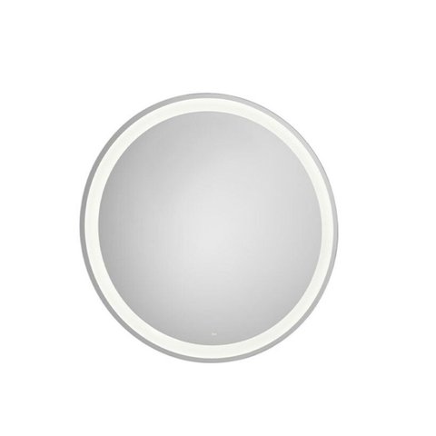 Espelheira LED 80cm Iridia Round Prata