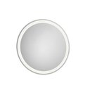 Ver imagem 1 de Espelheira LED 80cm Iridia Round Prata