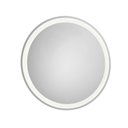 Ver imagem 1 de Espelho com Iluminação 100cm Iridia Round Prata