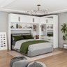 Guarda Roupa Casal Modulado Sevilha 4 e 2 Portas 8 Gavetas Premium Carioca Móveis - 2