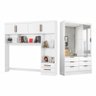 Guarda Roupa Casal Modulado Sevilha 4 e 2 Portas 8 Gavetas Premium Carioca Móveis - 1