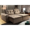 Ver imagem 2 de Sofá Retrátil e Reclinável 3 Lugares 180cm Espresso Móveis