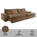 Ver imagem 4 de Sofá Apollo Veludo 02 Módulos 80 Cm B25cm Meu Sofá Online