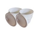 Ver imagem 1 de Balde Alça Plastica para Leite em Pó 12 Litros 02 Peças