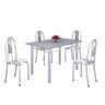 Conjunto de Mesa 120x75cm Tampo em Granito com 4 Cadeiras Iris A  - 2