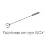 Kit Limpeza Churrasqueira Parrilla Pá Rastelo Espalha Brasa - 8