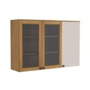 Ver imagem 1 de Armário Aéreo de Cozinha 120 Cm 3 Portas Serena Bertolini