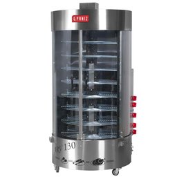 Assador Rotativo Vertical Giratória Arv130 Qc G.paniz Assador a Gás Bivolt - 1