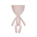 Ver imagem 1 de Vaso Bob Robert Plant Sentando Em Poliresina Rosa 18x10x10cm