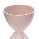 Ver imagem 2 de Vaso Bob Robert Plant Sentando Em Poliresina Rosa 18x10x10cm