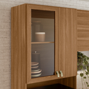 Ver imagem 5 de Cozinha Modulada Compacta 8 Portas e 2 Gavetas Olga Amendôla/Nude