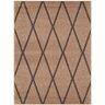 Tapete Sisal Eco Nature Geo 77 Bege-Chumbo 1,33x1,90M - J Serrano - 1