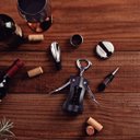 Ver imagem 2 de Jogo para Vinhos Tramontina Harmoniza 5 Peças Aço Inox e Polipropileno Preto