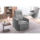 Ver imagem 1 de Poltrona do Papai Poltrona Top 90cm Suede Cinza - Paropas