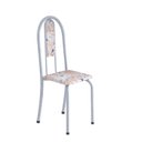 Ver imagem 5 de Conjunto de Mesa 140x75cm Tampo de Vidro com 6 Cadeiras Iris A Soma Móveis