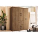 Ver imagem 1 de Guarda Roupa 8 Portas 2 Gavs Verona S. Andirá Jatobá
