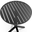 Ver imagem 5 de Mesa Bistrô Alta Decorativa Para Área Gourmet Bar Alumínio 105 cm Hani D04 Preto - Lyam Decor