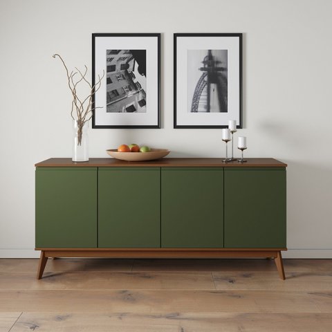 Balcão, Buffet, Balcão 4 Portas, Buffet 4 Portas, Buffet de Madeira Maciça, Armário