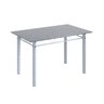 Conjunto de Mesa 140x75cm Tampo de Granito com 6 Cadeiras Iris A Soma Móveis - 4