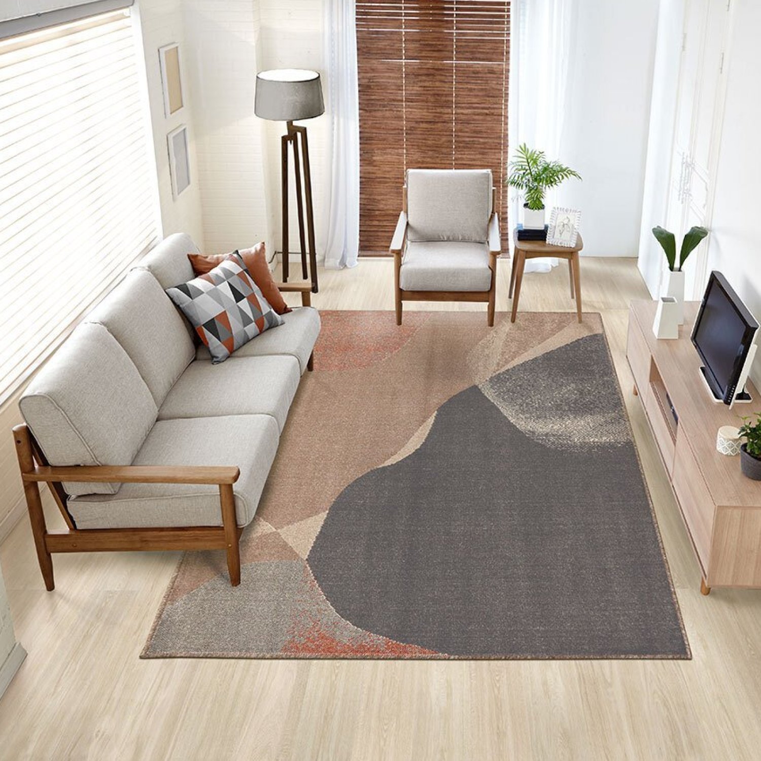 Tapete 150x200cm Sutil Plus Tapetes São Carlos - 1