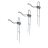 Kit 03 Suportes Para 1 Vara De Pesca Manivela Com Regulagem - 1